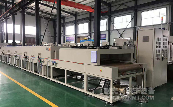 汽車車載屏自動隧道式烘干爐